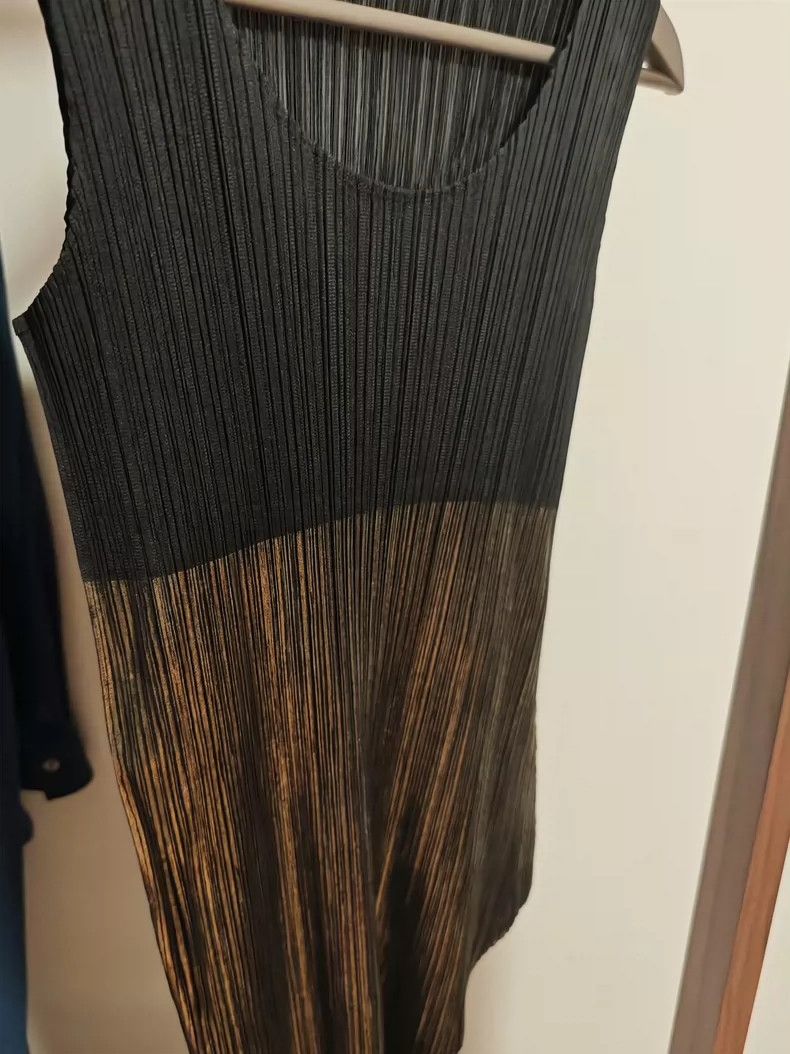 Issey Miyake Pleats Please Sleeveless Pleated Top -dmc Size S / US 4 / IT 40 - 5 Thumbnail