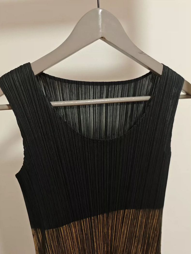 Issey Miyake Pleats Please Sleeveless Pleated Top -dmc Size S / US 4 / IT 40 - 3 Thumbnail