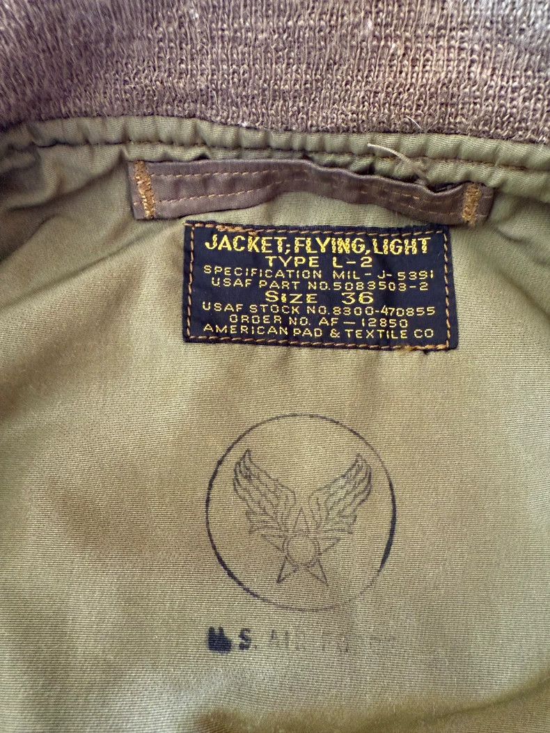 The Real McCoy's The Real Mccoy's L2 Flight Jacket -dmc Size US M / EU 48-50 / 2 - 4 Thumbnail
