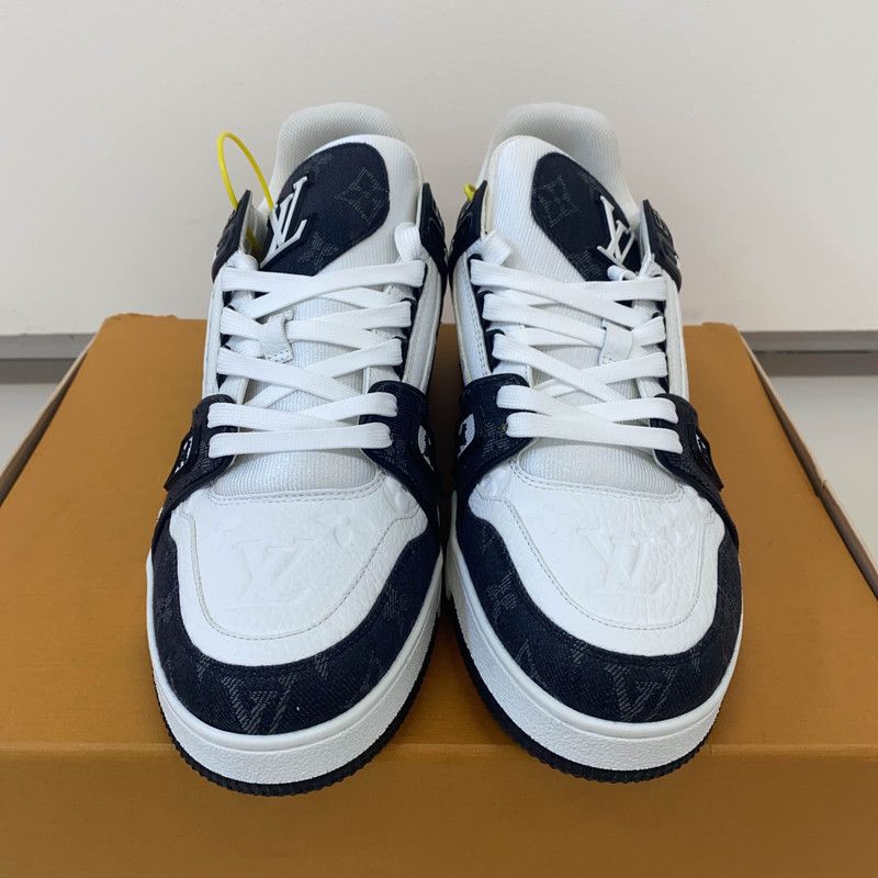 Louis Vuitton Louis Vuitton Panda Print Low-Top Fashion Sneakers 0079 Size US 9 / EU 42 - 2 Thumbnail