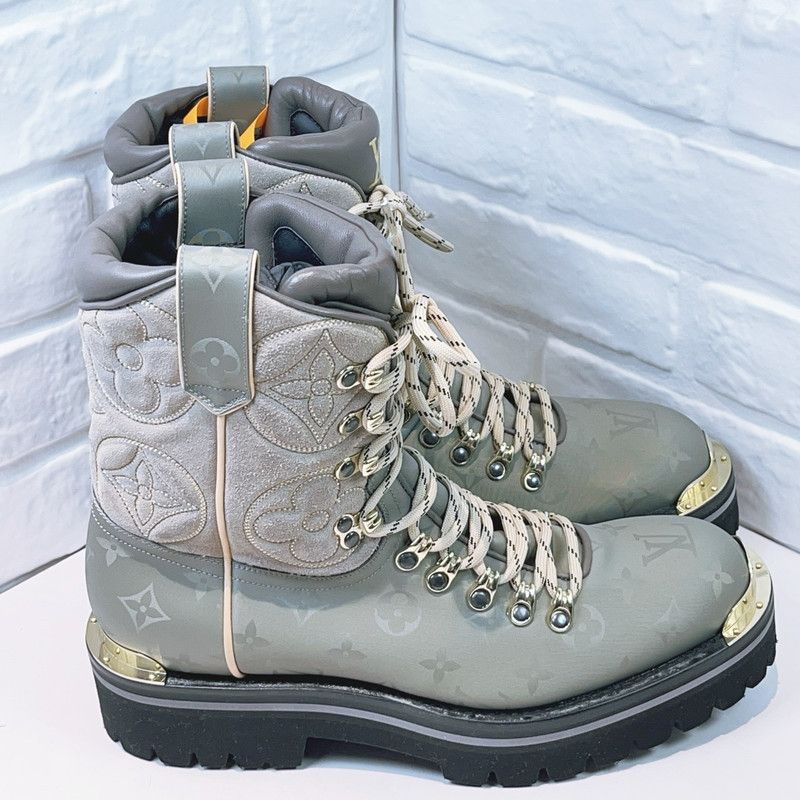 Louis Vuitton Louis Vuitton Men's Color-Blocked Martin Boots 0079 Size US 8 / EU 41 - 6 Thumbnail