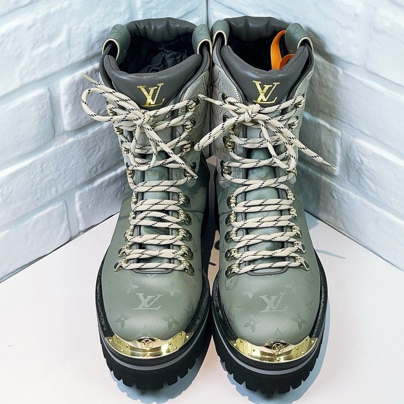 Louis Vuitton Louis Vuitton Men's Color-Blocked Martin Boots 0079 Size US 8 / EU 41 - 2 Thumbnail