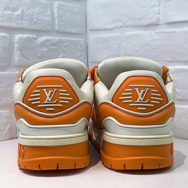 Louis Vuitton Louis Vuitton Trainer Maxi Low Top Sneakers 0079 Size US 8 / EU 41 - 3 Thumbnail