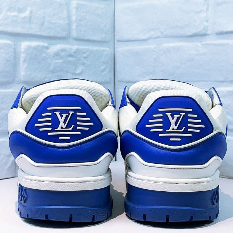 Louis Vuitton Louis Vuitton Trainer Maxi Low-Top Fashion Sneakers 0079 Size US 8.5 / EU 41-42 - 3 Thumbnail