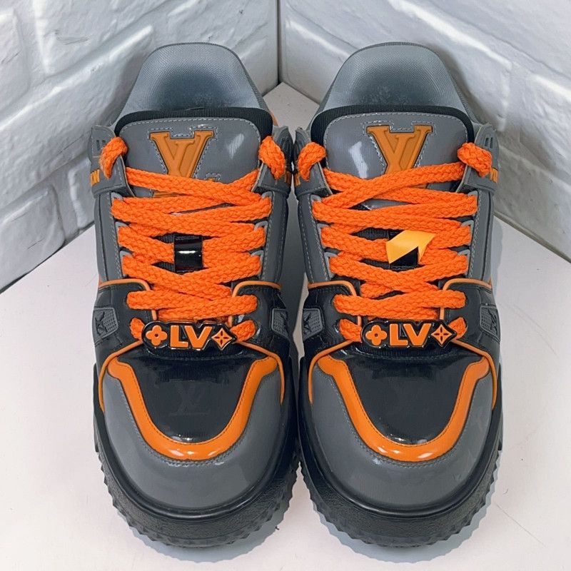 Louis Vuitton Louis Vuitton Trainer Maxi Sneakers with Beads 0079 Size US 8 / EU 41 - 2 Thumbnail