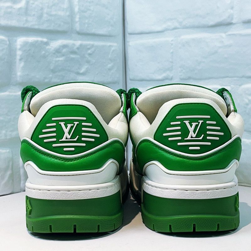 Louis Vuitton Louis Vuitton Trainer Maxi Low-Top Sneakers 0079 Size US 6.5 / EU 39-40 - 4 Thumbnail