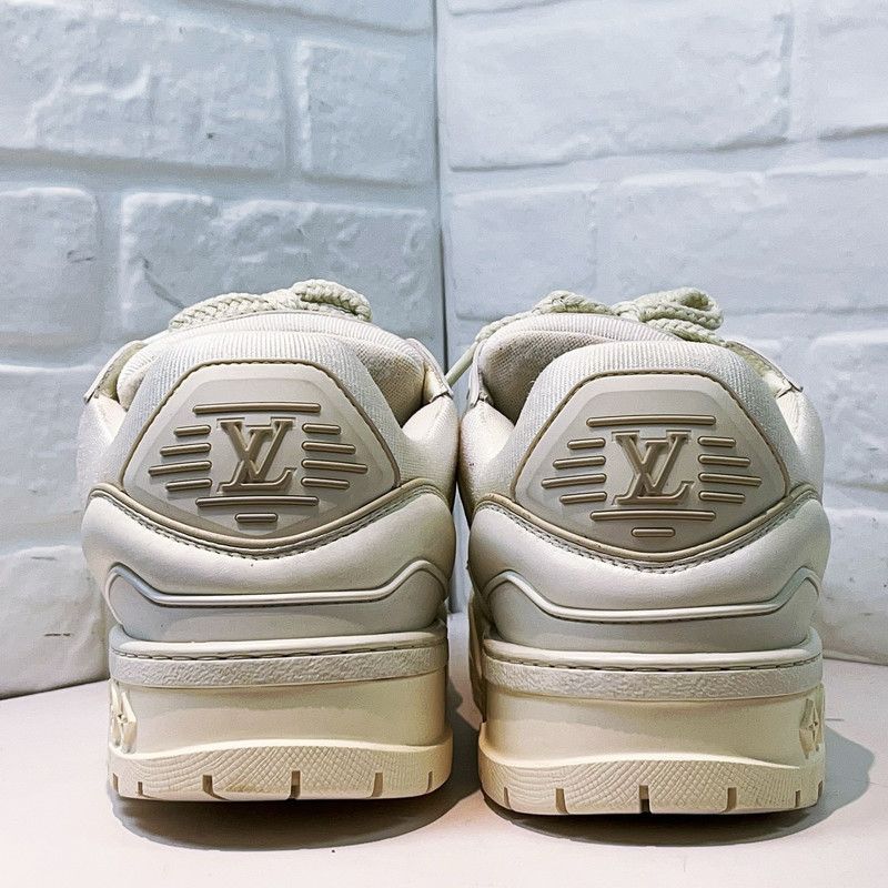 Louis Vuitton Louis Vuitton Trainer Maxi Low-Top Fashion Sneakers 0079 Size US 10.5 / EU 43-44 - 4 Thumbnail
