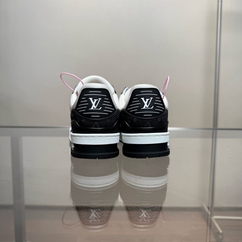 Louis Vuitton Louis Vuitton Panda Print Low-Top Fashion Sneakers 0079 Size US 6.5 / EU 39-40 - 3 Thumbnail