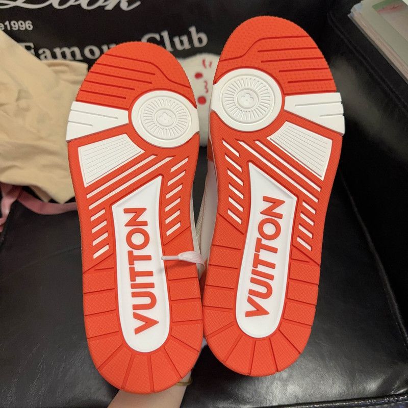 Louis Vuitton Louis Vuitton Low-Top Trainer Sneakers with Velcro 0079 Size US 8 / EU 41 - 4 Thumbnail