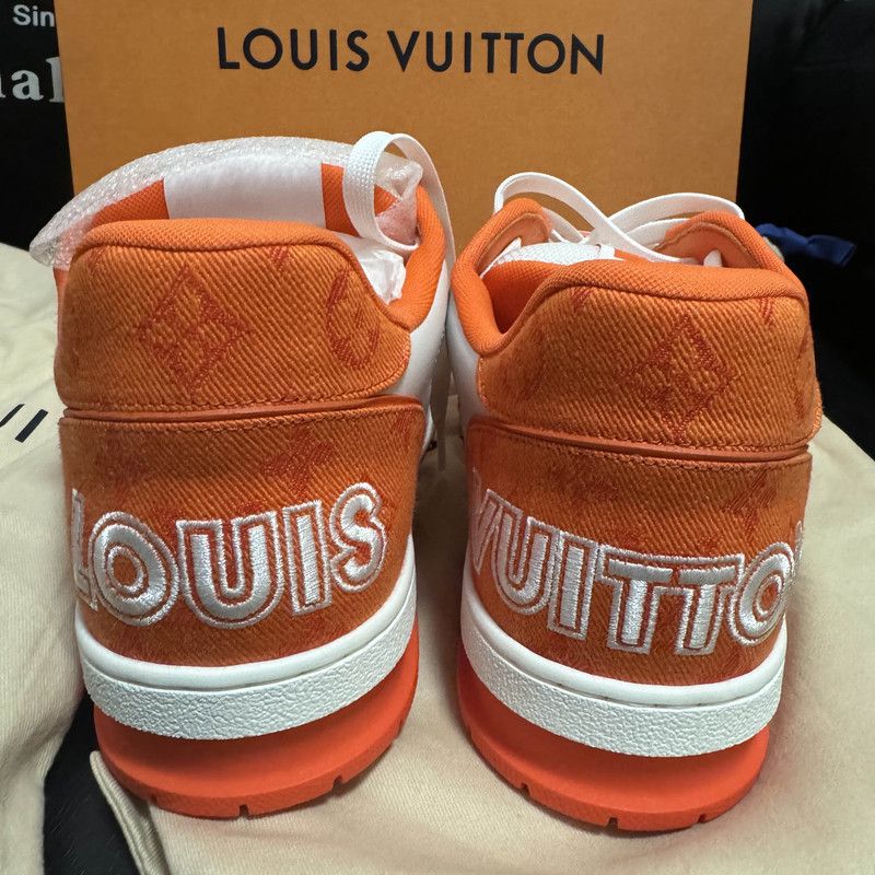 Louis Vuitton Louis Vuitton Low-Top Trainer Sneakers with Velcro 0079 Size US 8 / EU 41 - 3 Thumbnail