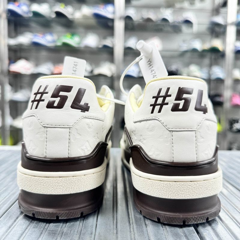 Louis Vuitton Tyler x Louis Vuitton Beige Low-Top Sneakers 0079 Size US 6.5 / EU 39-40 - 3 Thumbnail