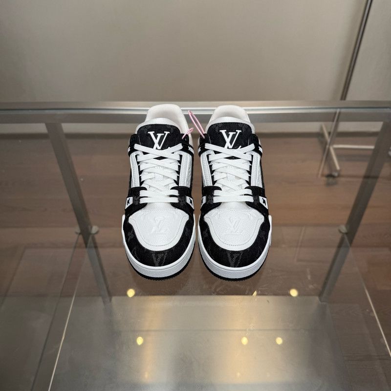 Louis Vuitton Louis Vuitton Panda Print Low-top Sneakers 0079 Size US 7 / EU 40 - 2 Thumbnail