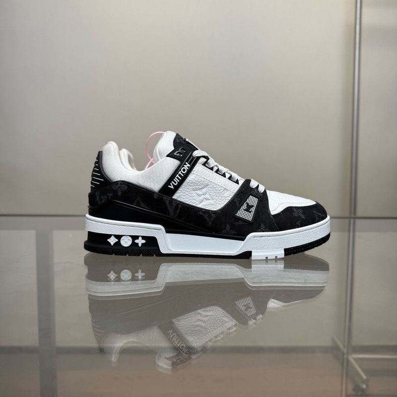 Louis Vuitton Louis Vuitton Panda Print Low-top Sneakers 0079 Size US 7 / EU 40 - 6 Thumbnail