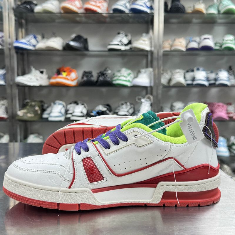 Louis Vuitton Louis Vuitton Trainer Upcycling Low Casual Sneakers 0079 Size US 8 / EU 41 - 6 Thumbnail