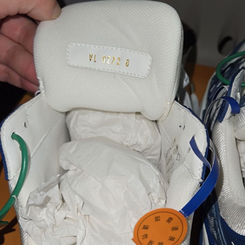 Louis Vuitton Louis Vuitton Denim Leather Casual Sneakers 0079 Size US 8.5 / EU 41-42 - 5 Thumbnail