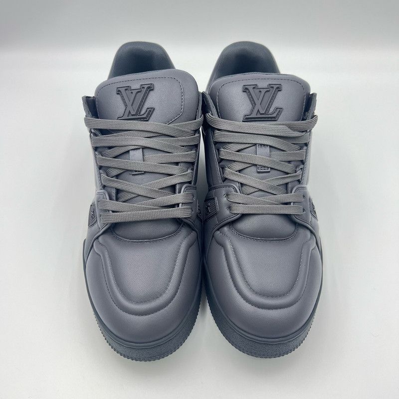 Louis Vuitton Louis Vuitton Black Low-Top Trainer Shoes 0079 Size US 8 / EU 41 - 2 Thumbnail