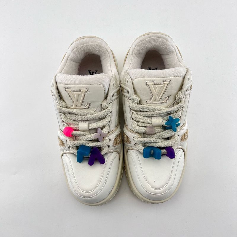 Louis Vuitton Louis Vuitton Trainer Maxi Low Top Sneakers 0079 Size US 8.5 / EU 41-42 - 2 Thumbnail