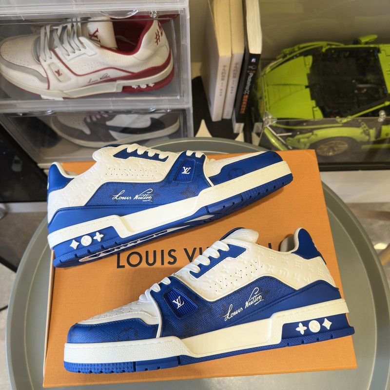 Louis Vuitton Louis Vuitton Trainer Low-Top Fashion Sneakers 0079 Size US 9.5 / EU 42-43 - 7 Thumbnail