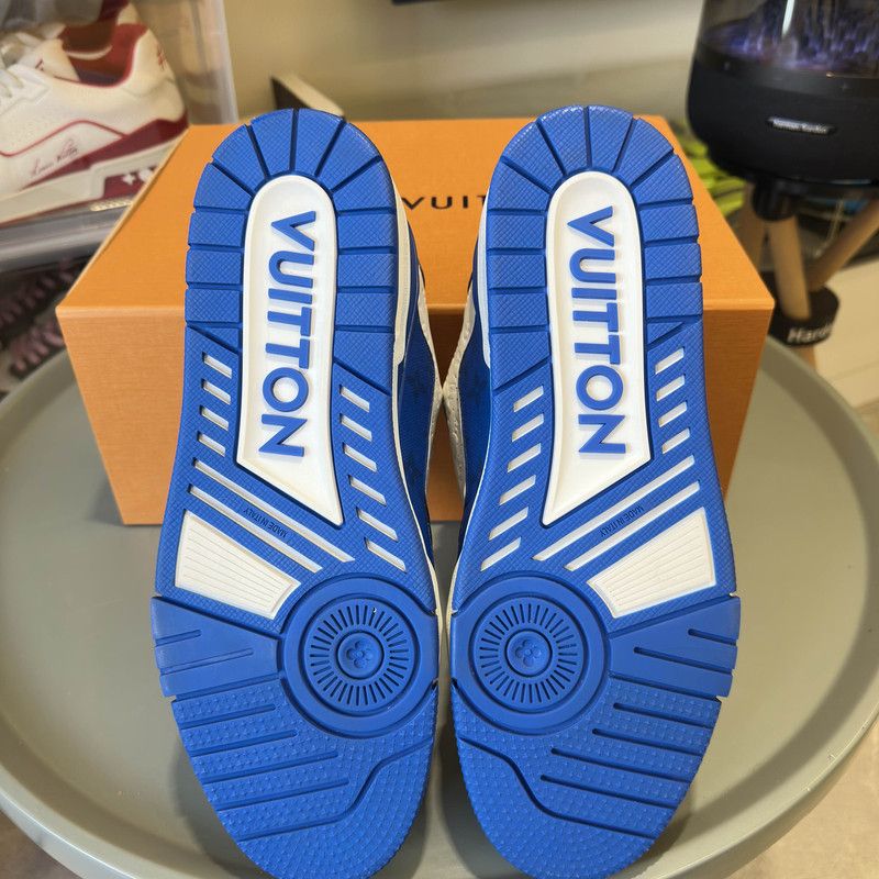 Louis Vuitton Louis Vuitton Trainer Low-Top Fashion Sneakers 0079 Size US 9.5 / EU 42-43 - 4 Thumbnail