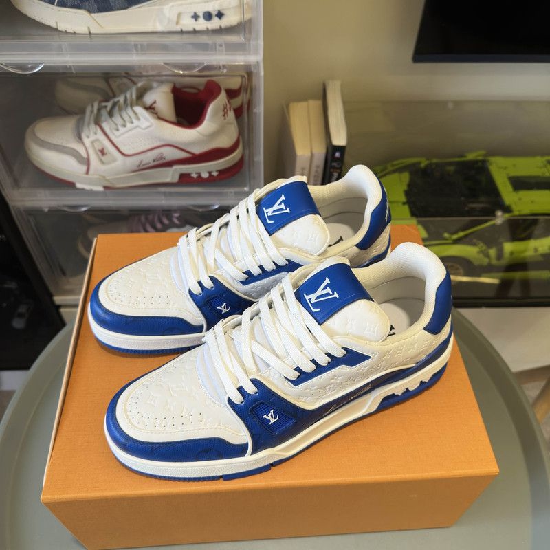 Louis Vuitton Louis Vuitton Trainer Low-Top Fashion Sneakers 0079 Size US 9.5 / EU 42-43 - 8 Thumbnail