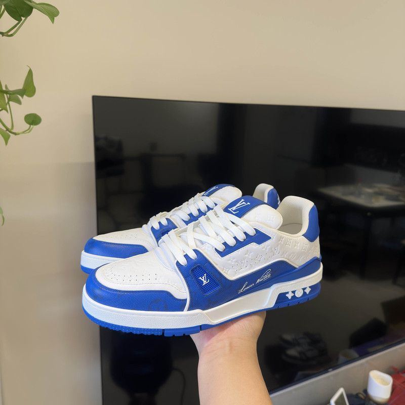 Louis Vuitton Louis Vuitton Trainer Low-Top Fashion Sneakers 0079 Size US 9.5 / EU 42-43 - 12 Thumbnail