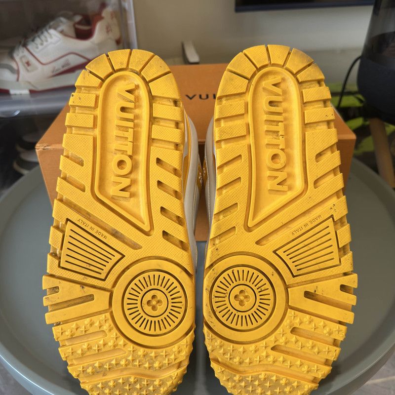 Louis Vuitton Louis Vuitton Trainer Maxi Low Top Sneakers for All 0079 Size US 8 / EU 41 - 4 Thumbnail