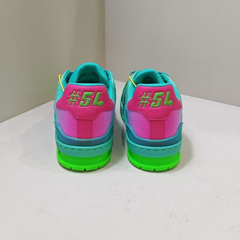 Louis Vuitton Louis Vuitton Trainer Stylish Low-top Sneakers 0079 Size US 9.5 / EU 42-43 - 3 Thumbnail
