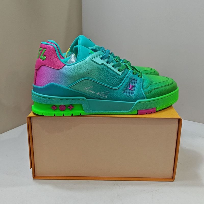 Louis Vuitton Louis Vuitton Trainer Stylish Low-top Sneakers 0079 Size US 9.5 / EU 42-43 - 6 Thumbnail
