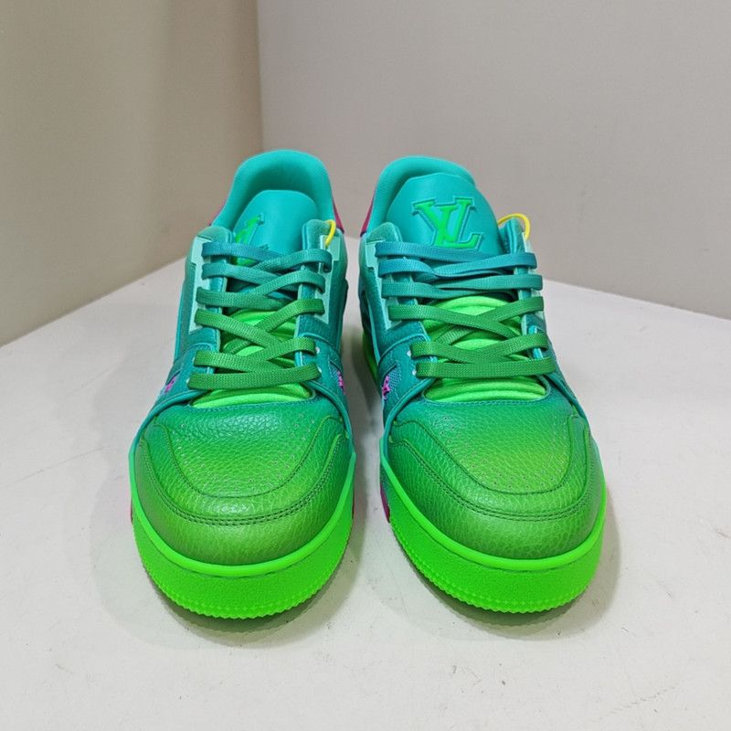 Louis Vuitton Louis Vuitton Trainer Stylish Low-top Sneakers 0079 Size US 9.5 / EU 42-43 - 2 Thumbnail