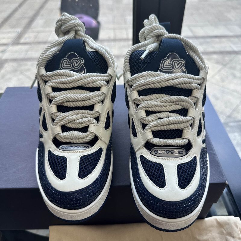 Louis Vuitton Louis Vuitton Skate Stylish Low-top Sneakers 0079 Size US 7.5 / EU 40-41 - 2 Thumbnail