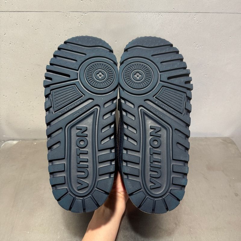 Louis Vuitton Louis Vuitton Trainer Maxi Denim Sneakers for All 0079 Size US 9 / EU 42 - 6 Thumbnail