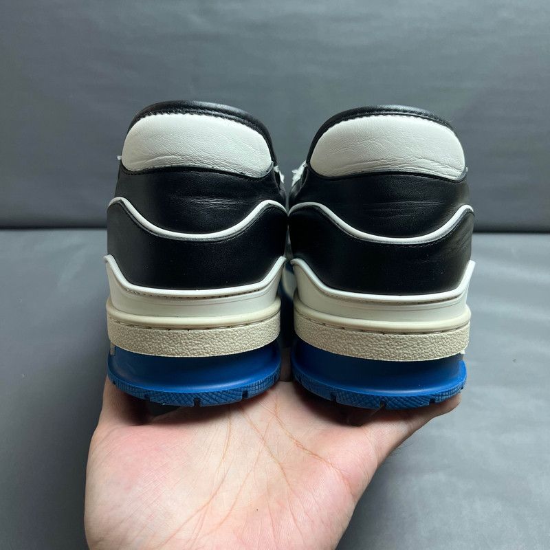Louis Vuitton Louis Vuitton Trainer Low Fashion Sneakers for Men 0079 Size US 9.5 / EU 42-43 - 3 Thumbnail