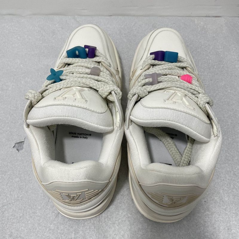 Louis Vuitton Louis Vuitton Trainer Maxi Low-Top Fashion Sneakers 0079 Size US 10.5 / EU 43-44 - 6 Thumbnail