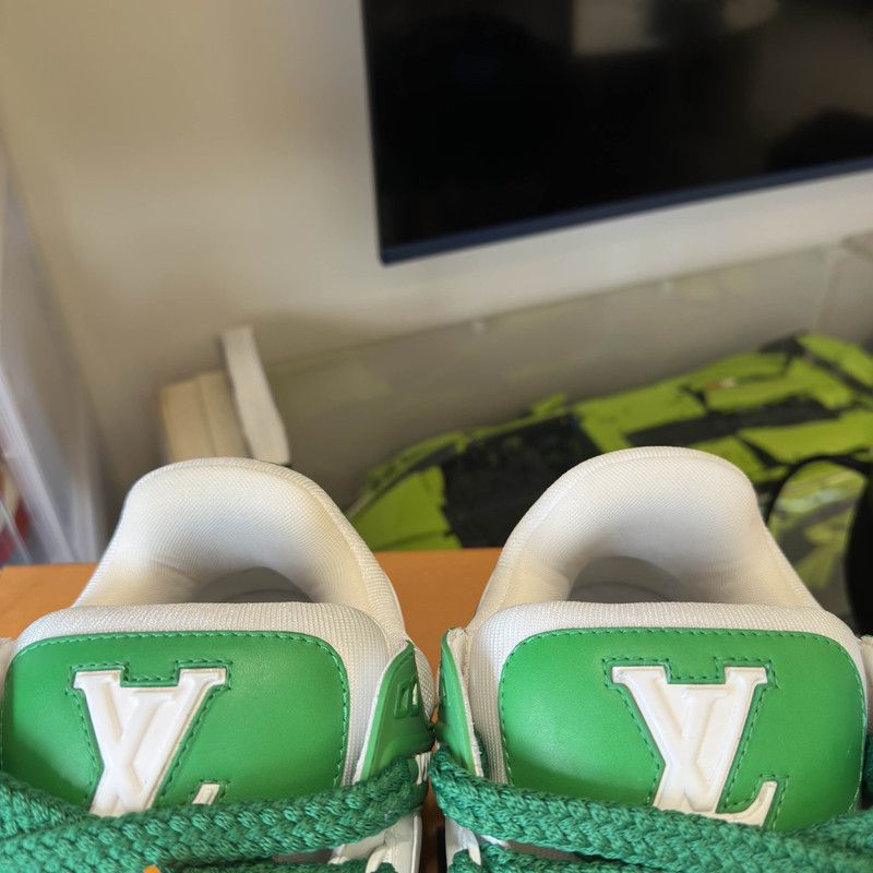 Louis Vuitton Louis Vuitton Trainer Maxi Low-top Sneakers in Green 0079 Size US 10.5 / EU 43-44 - 10 Thumbnail