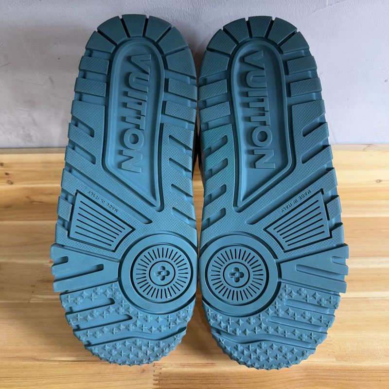 Louis Vuitton Louis Vuitton Trainer Maxi Low-top Sneakers for All 0079 Size US 8 / EU 41 - 4 Thumbnail