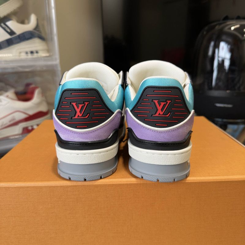 Louis Vuitton Louis Vuitton Colorful Low-Top Trainer Sneakers 0079 Size US 6.5 / EU 39-40 - 3 Thumbnail
