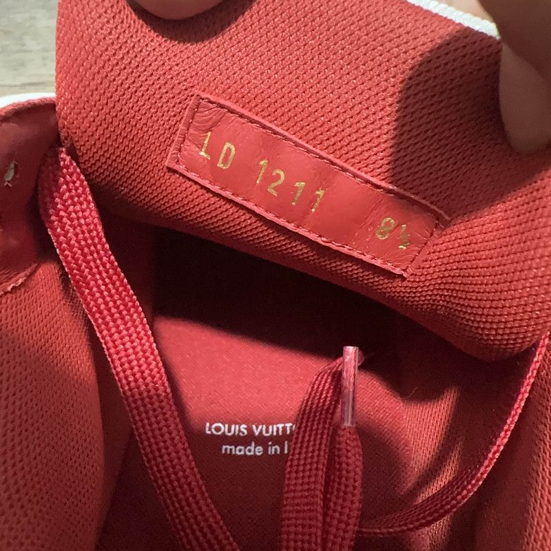 Louis Vuitton Louis Vuitton Pink Trainer Low-Top Sneakers 0079 Size US 9.5 / EU 42-43 - 5 Thumbnail