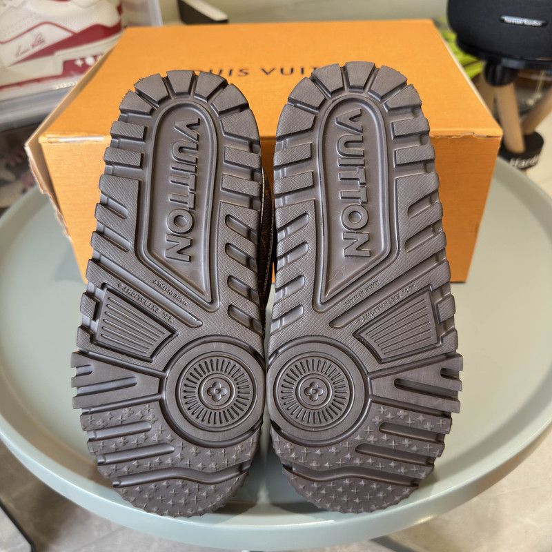 Louis Vuitton Louis Vuitton Trainer Maxi Low Top Sneakers 0079 Size US 6.5 / EU 39-40 - 4 Thumbnail