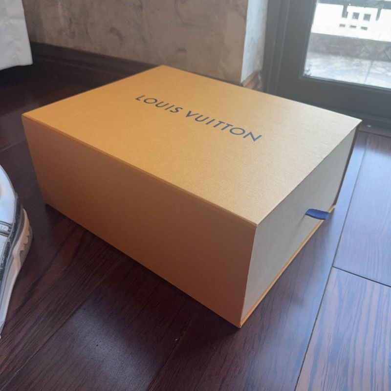 Louis Vuitton Louis Vuitton Low-Top Trainer Sneakers in Gray White 0079 Size US 8 / EU 41 - 6 Thumbnail