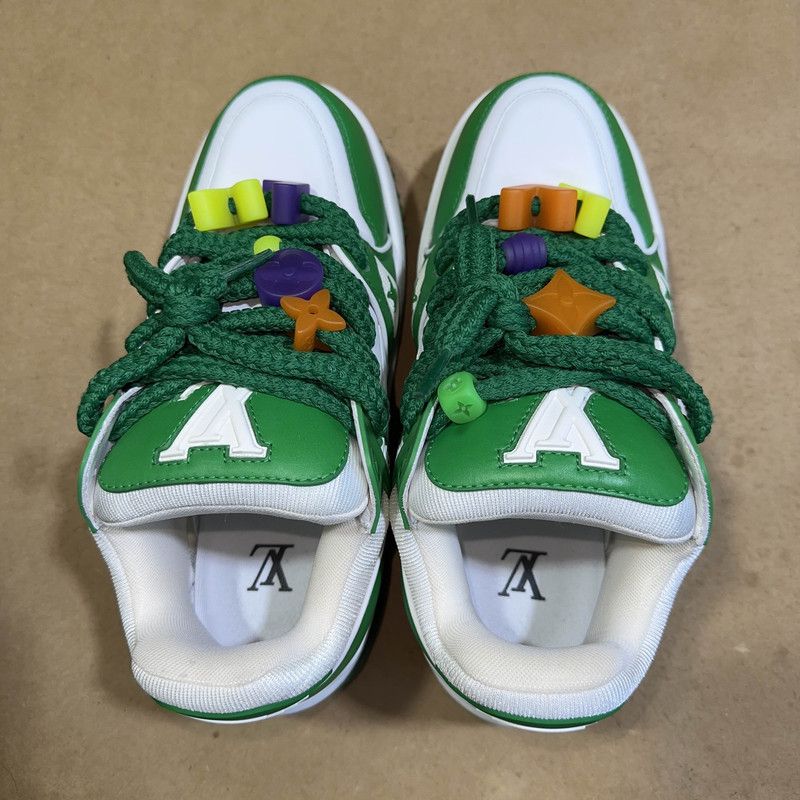 Louis Vuitton Louis Vuitton Trainer Maxi Low-Top Fashion Sneakers 0079 Size US 8.5 / EU 41-42 - 11 Thumbnail