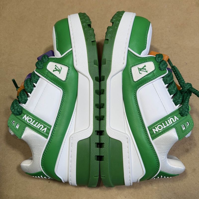 Louis Vuitton Louis Vuitton Trainer Maxi Low-Top Fashion Sneakers 0079 Size US 8.5 / EU 41-42 - 9 Thumbnail