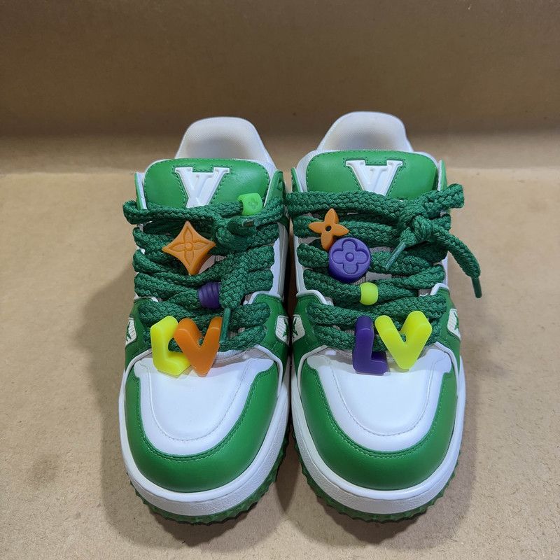 Louis Vuitton Louis Vuitton Trainer Maxi Low-Top Fashion Sneakers 0079 Size US 8.5 / EU 41-42 - 2 Thumbnail