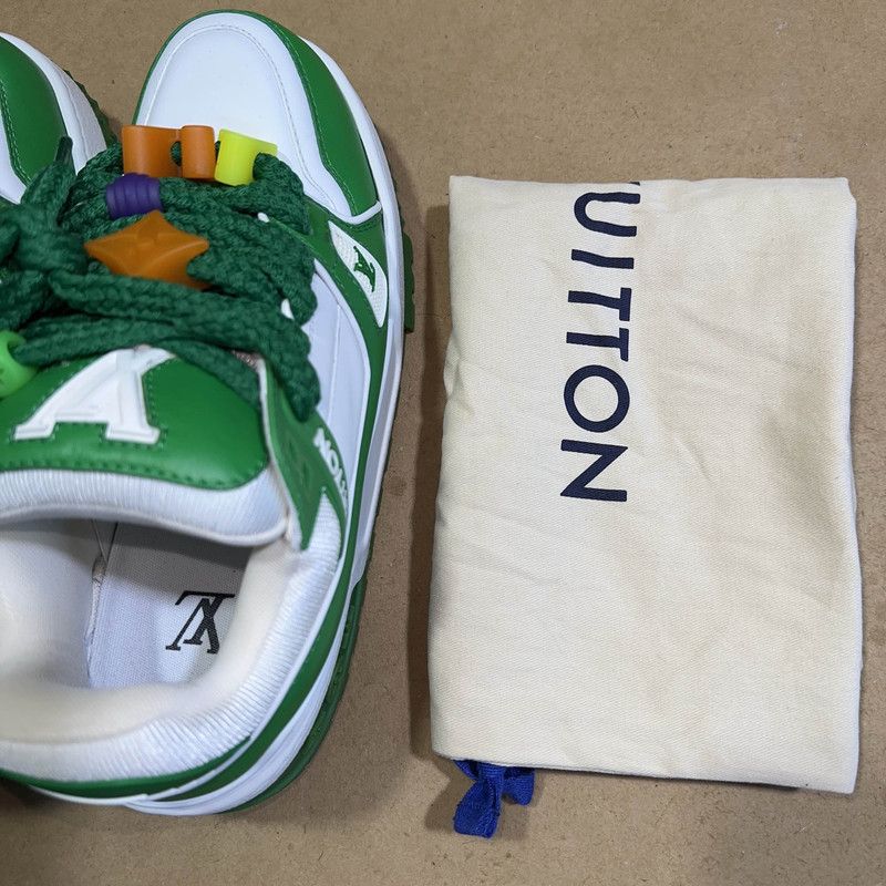 Louis Vuitton Louis Vuitton Trainer Maxi Low-Top Fashion Sneakers 0079 Size US 8.5 / EU 41-42 - 12 Thumbnail