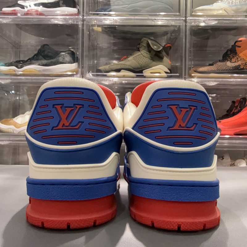 Louis Vuitton Louis Vuitton Color Block Trainer Sneakers for Men 0079 Size US 8.5 / EU 41-42 - 3 Thumbnail
