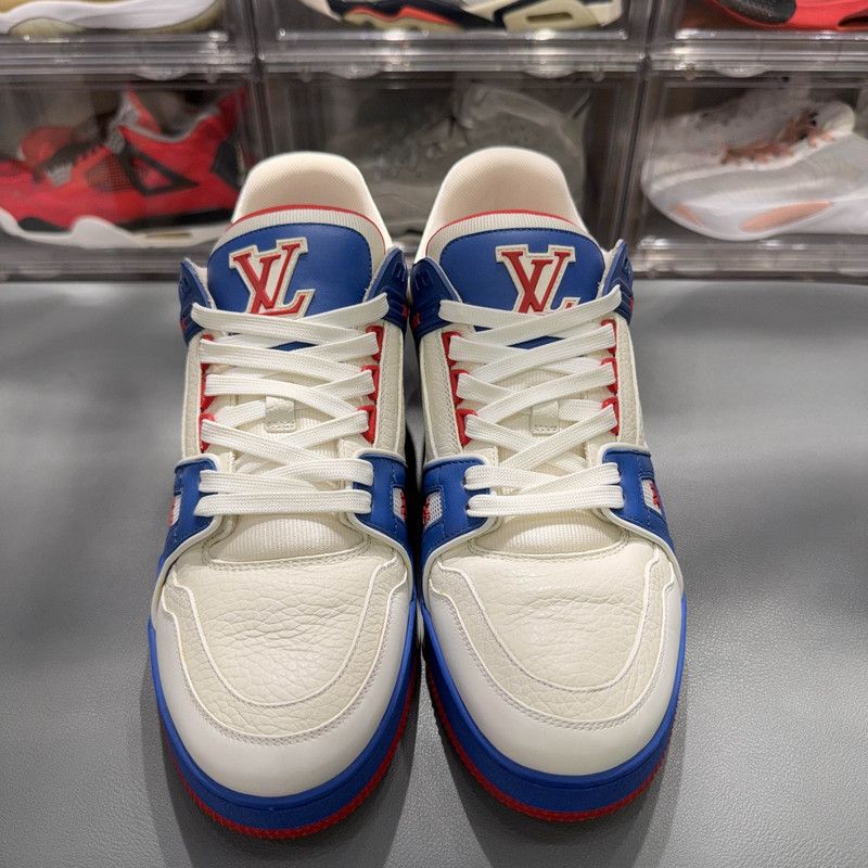 Louis Vuitton Louis Vuitton Color Block Trainer Sneakers for Men 0079 Size US 8.5 / EU 41-42 - 2 Thumbnail