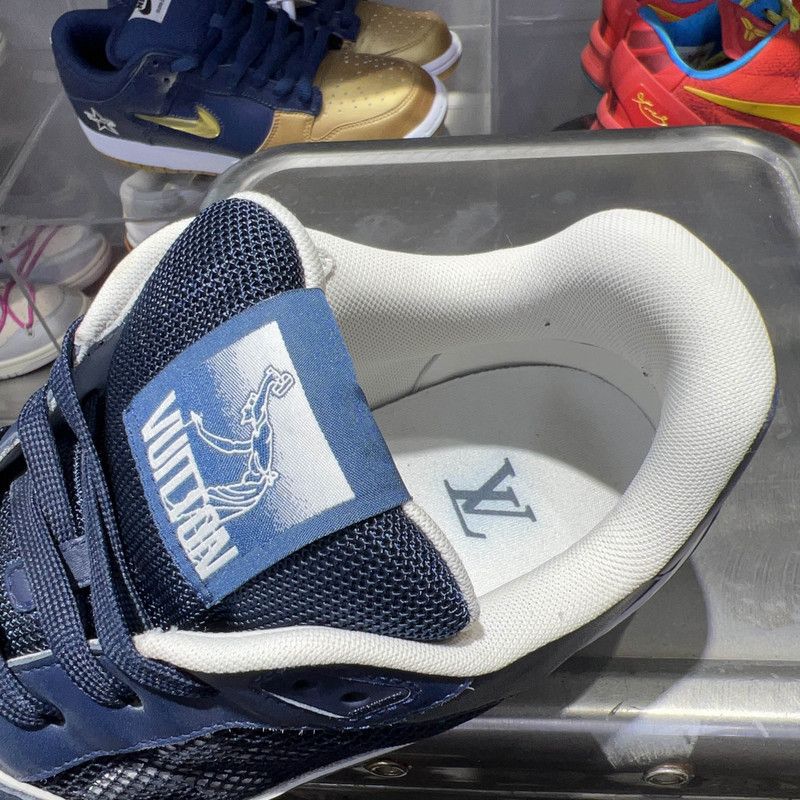 Louis Vuitton Louis Vuitton Trainer Blue Fashion Sneakers 0079 Size US 9 / EU 42 - 10 Thumbnail