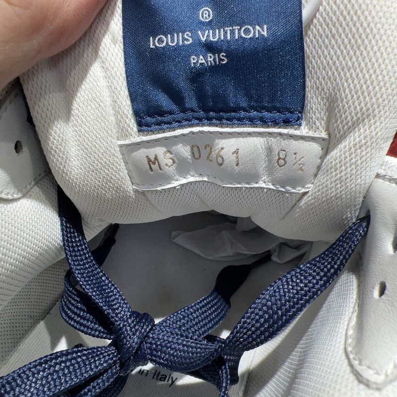 Louis Vuitton Louis Vuitton Trainer Blue Fashion Sneakers 0079 Size US 9 / EU 42 - 5 Thumbnail