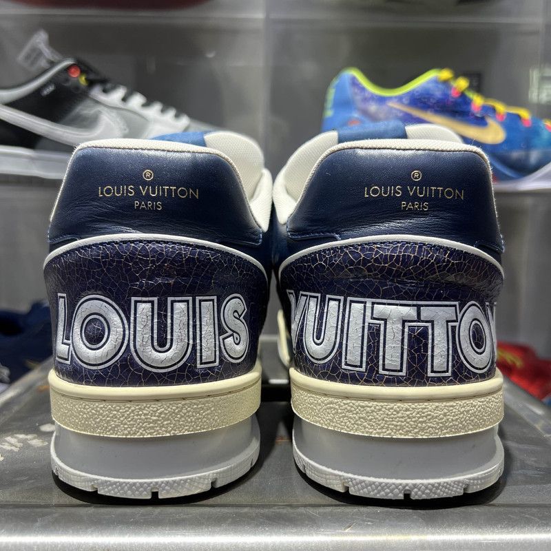 Louis Vuitton Louis Vuitton Trainer Blue Fashion Sneakers 0079 Size US 9 / EU 42 - 3 Thumbnail
