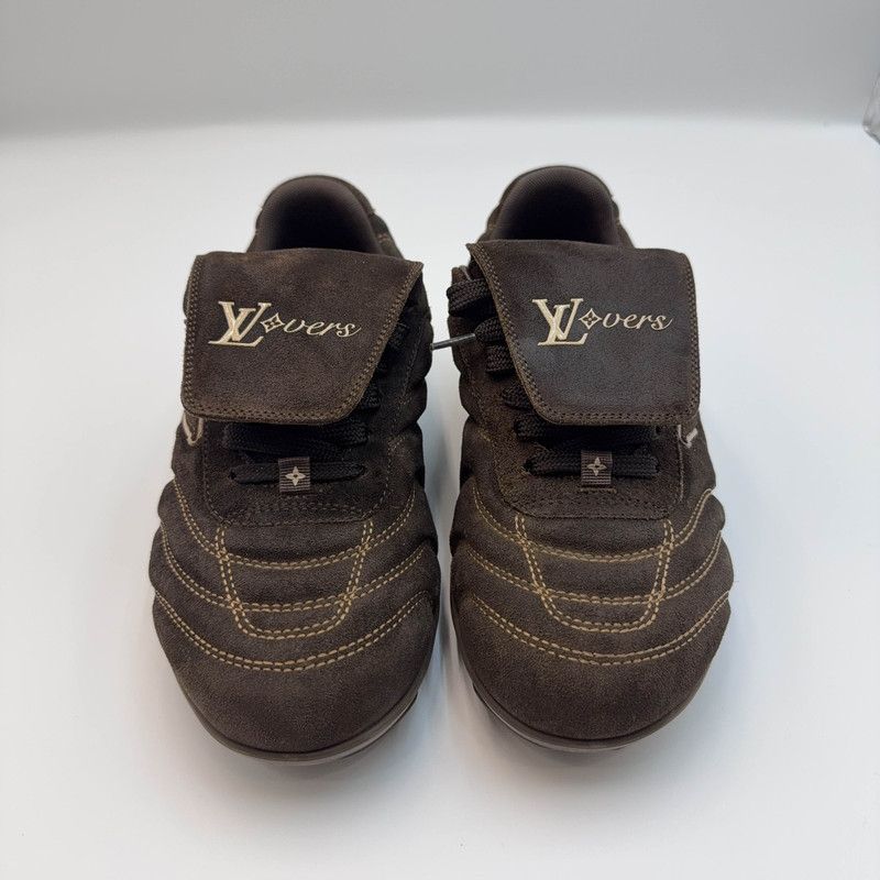 Louis Vuitton Louis Vuitton Footprint Soccer Low-Top Sneakers 0079 Size US 7.5 / EU 40-41 - 2 Thumbnail