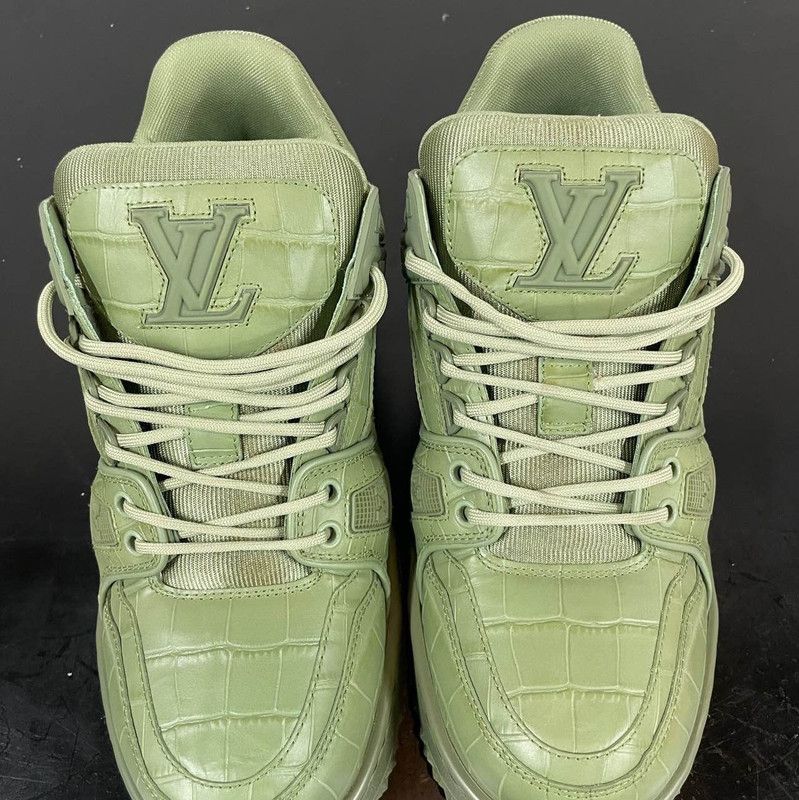 Louis Vuitton Louis Vuitton Trainer Maxi Low-Top Sneakers 0079 Size US 8.5 / EU 41-42 - 2 Thumbnail